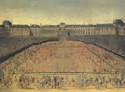 Louis XIV s Grande Carrousel (mk05) oil